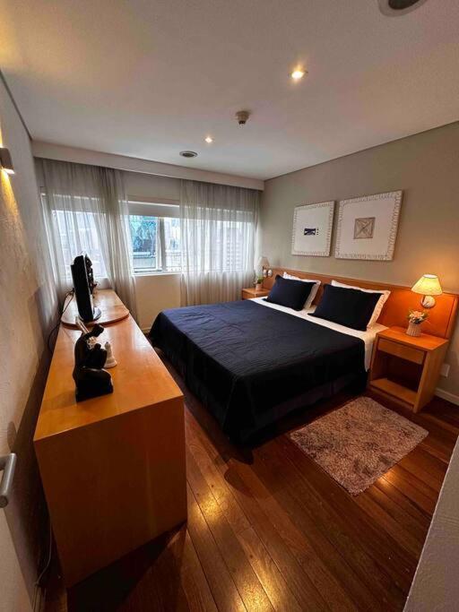 Flat VII - Apto Dentro Do Hotel - Rua Quintana 圣保罗 外观 照片